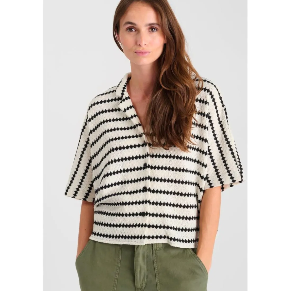 Chemise CLEO blanc Ruby en coton