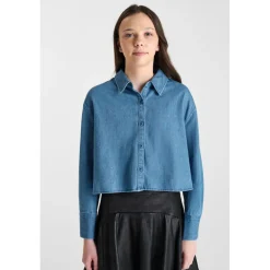 Chemise en jeans ALBERTAG bleu Kali
