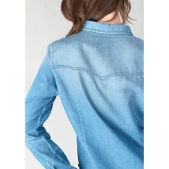 Chemise en jeans JUANITA bleu Zoé