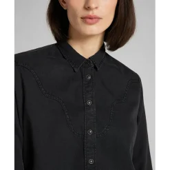 Chemise Femme Western Shirt noir