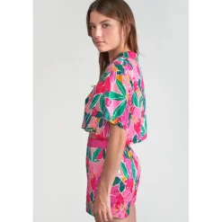 Chemise fille SAUGEGI rose Ula