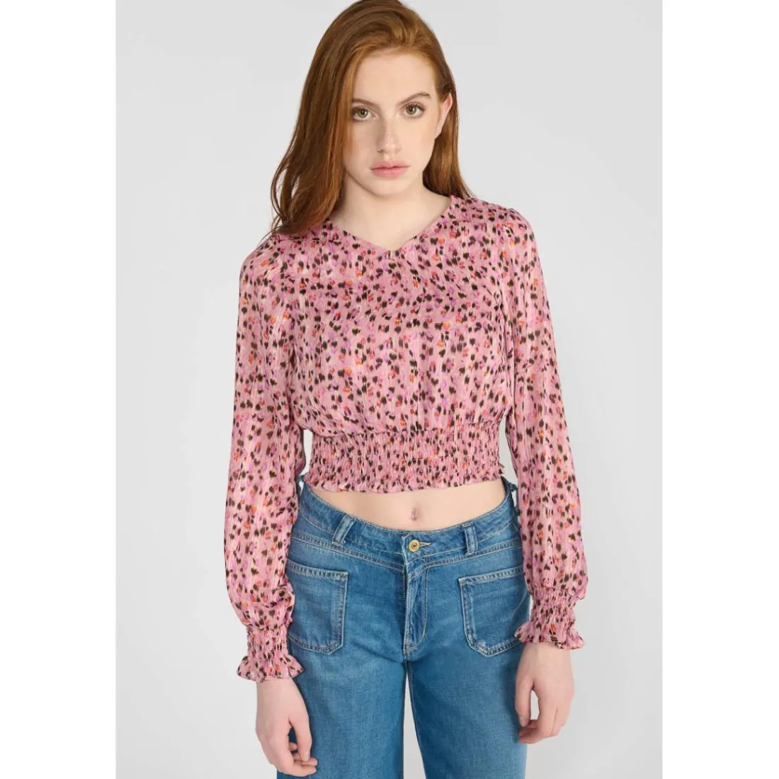 Chemise fille WELOGI rose Kai