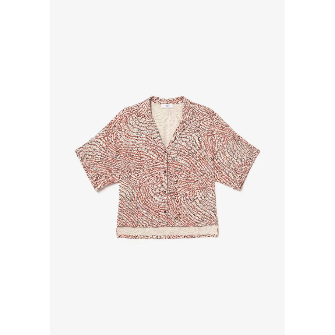 Chemise FREILA orange en viscose