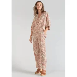 Chemise FREILA orange en viscose
