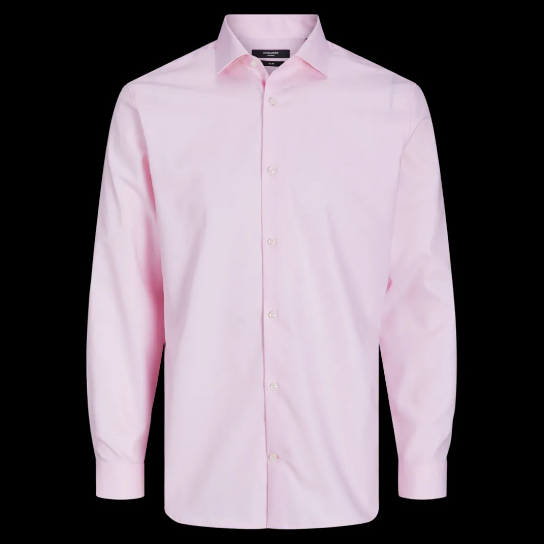 Chemise homme rose clair en coton