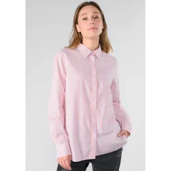 Chemise JAMA rose Page en coton