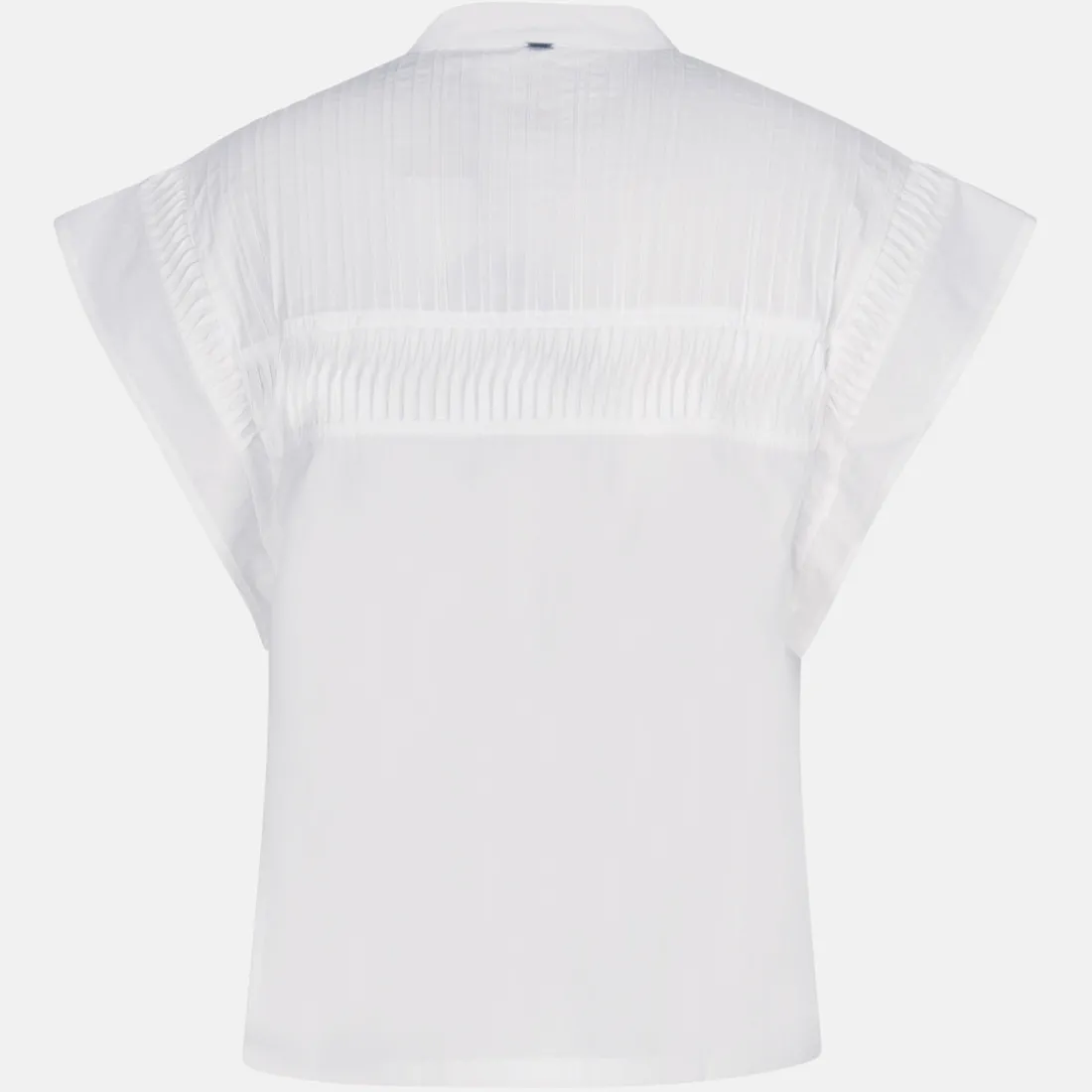 Chemise Manches Courtes EDDA en coton blanc