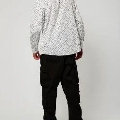 Chemise Manches Longues en coton BAYUN White blanc