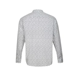 Chemise Manches Longues en coton BAYUN White blanc