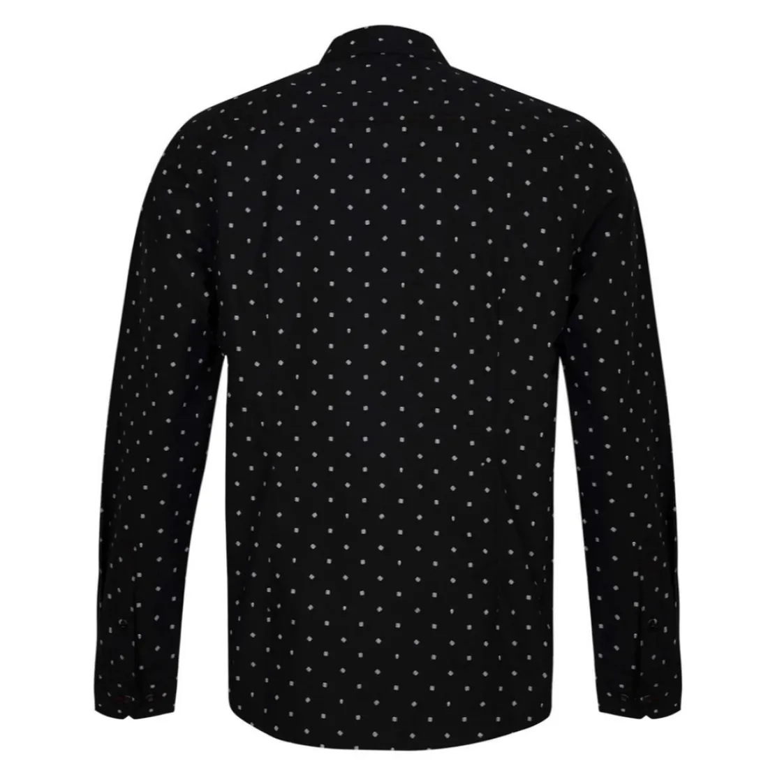 Chemise Manches Longues en coton BELIZ Black noir