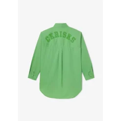 Chemise VARVAGI vert Fawn