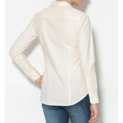 Chemisier manches longues femme - Blanc