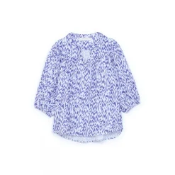 Chemisier NATA violet en coton