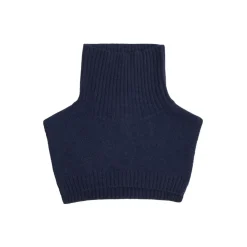 Col roulé PAULA en cachemire bleu marine