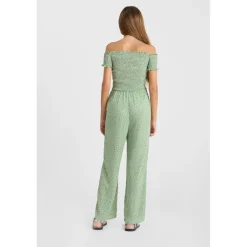 Combinaison droite fille POLIGI vert Page