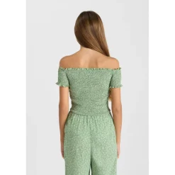 Combinaison droite fille POLIGI vert Page