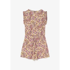 Combinaison short fille YOGAGI jaune