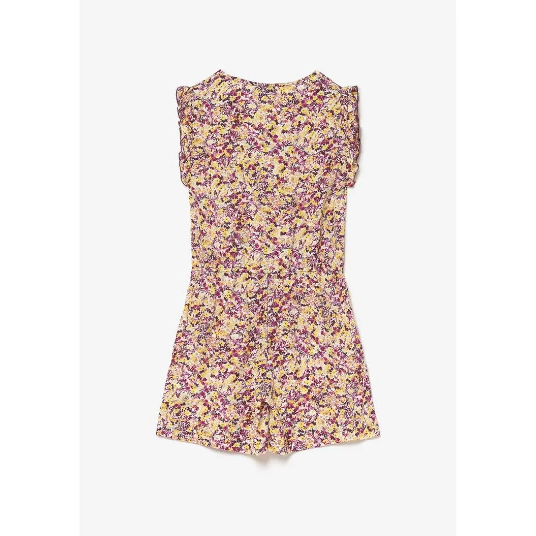 Combinaison short fille YOGAGI jaune