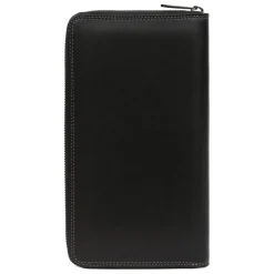 Compagnon de voyage Stop RFID Cuir SENSATION Noir