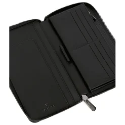 Compagnon de voyage Stop RFID Cuir SENSATION Noir