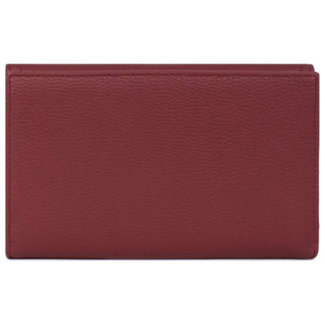 Compagnon de voyage Stop RFID Cuir MAYA Carmin rouge Isa