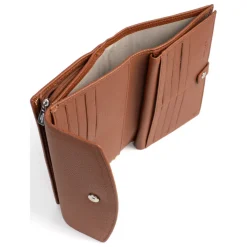 Compagnon de voyage Stop RFID Cuir MAYA Fauve Sara
