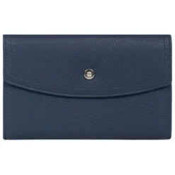 Compagnon de voyage Stop RFID Cuir MAYA Marine Lou