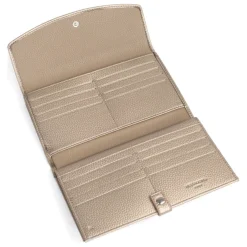 Compagnon de voyage Stop RFID Cuir MAYA Écorce/Bronze Liz