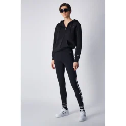 Crop Leggings noir