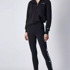 Crop Leggings noir