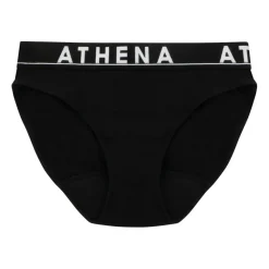 Culotte pour les règles Easy Color fille coton issu de l'agriculture biologique Athena noir