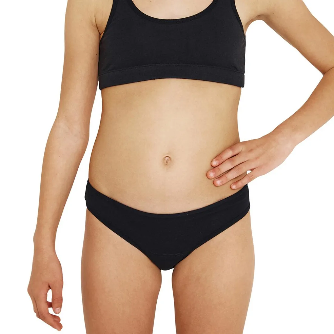 Culotte pour règles Belle et Culottée by Fille Noir en coton