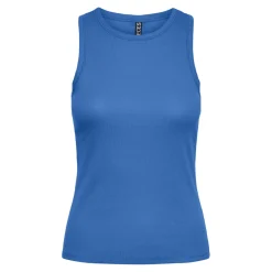 Débardeur boxer Ruka bleu en coton Lia