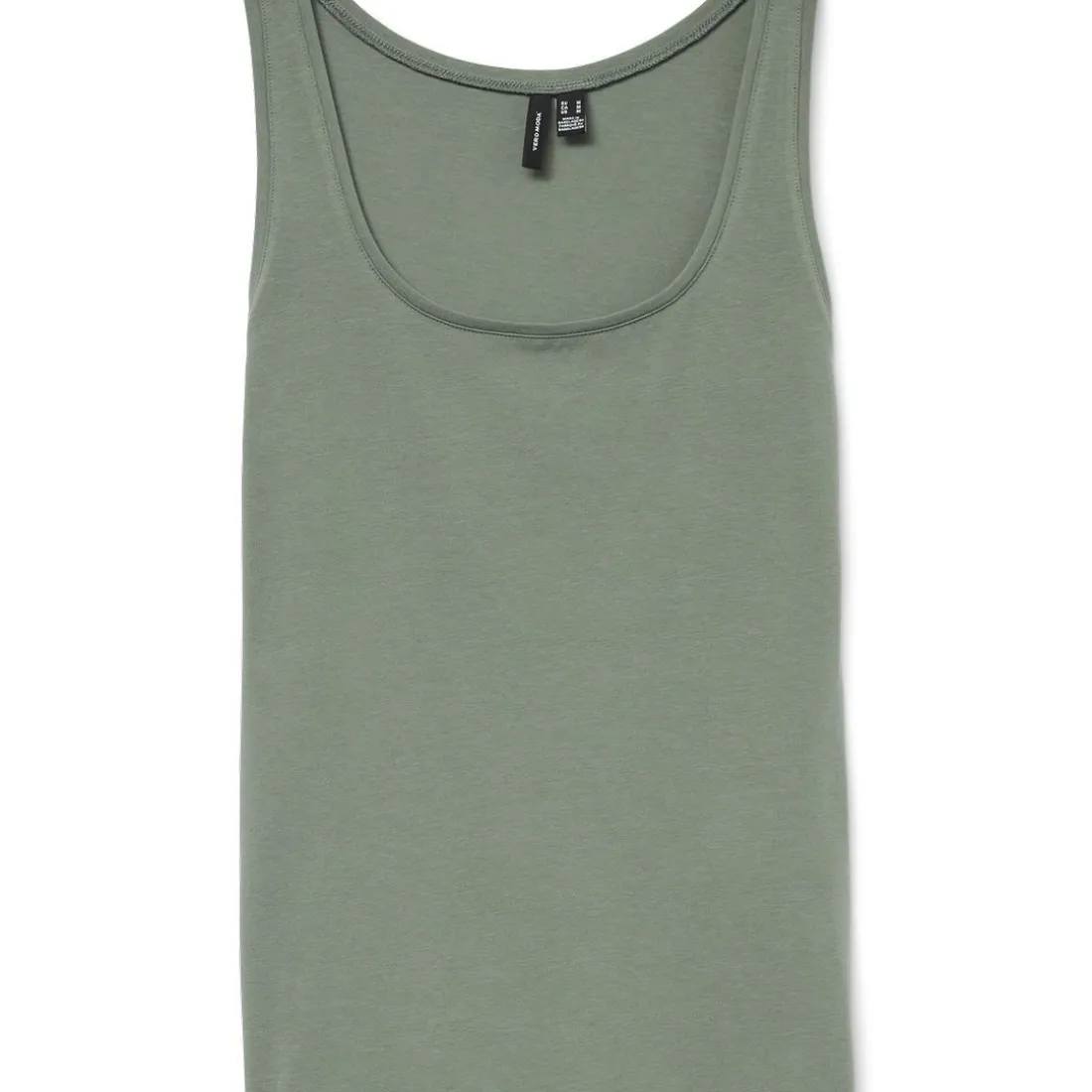 Débardeur en coton Lulu vert Maia