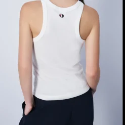Débardeur femme - Blanc en coton
