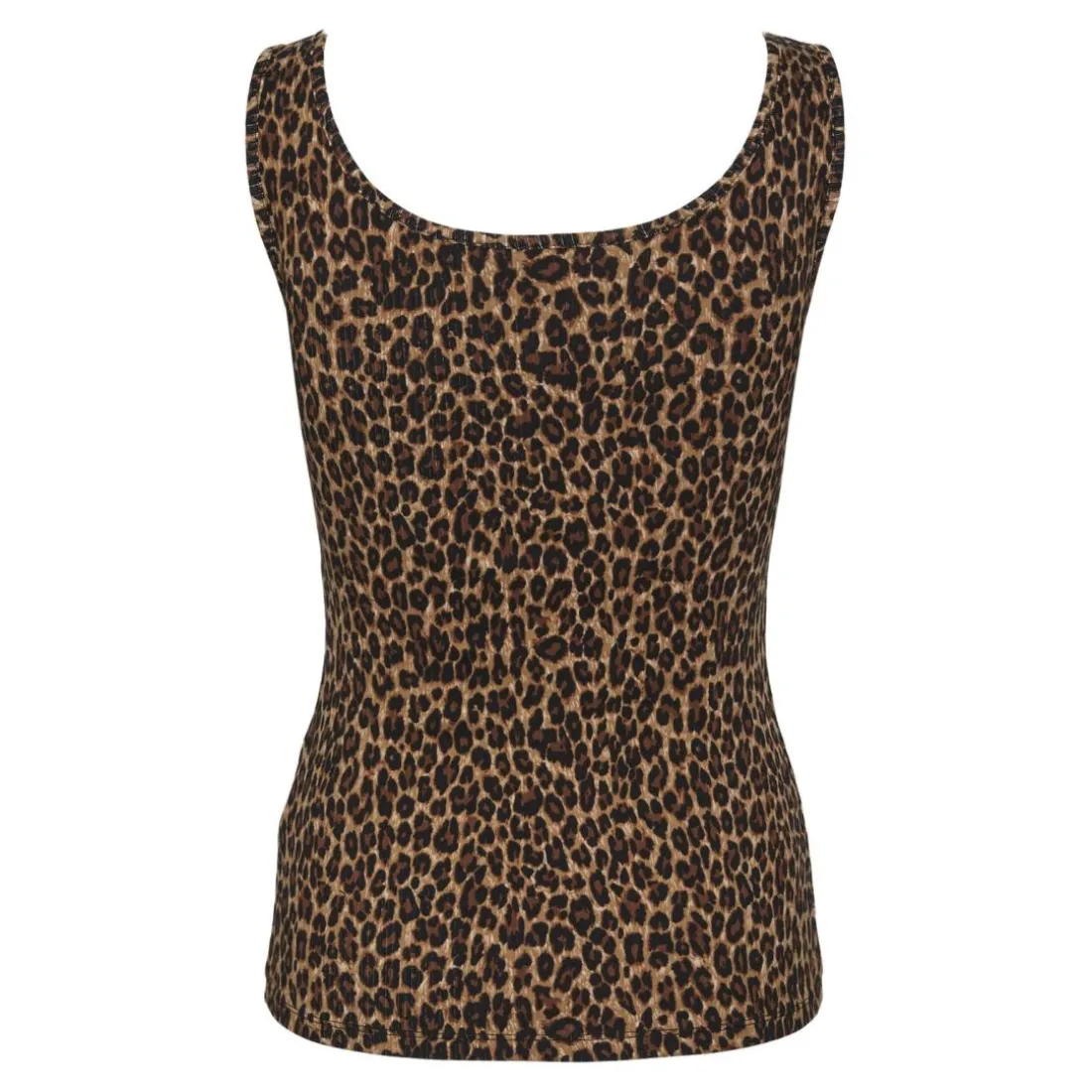 Débardeur imprimé KitteTank Top noir en coton Opal