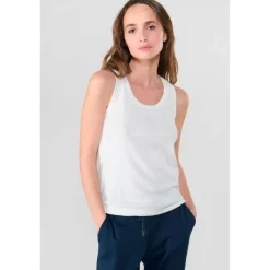 Debardeur DRACOFE blanc Fern en coton