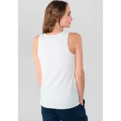 Debardeur DRACOFE blanc Fern en coton