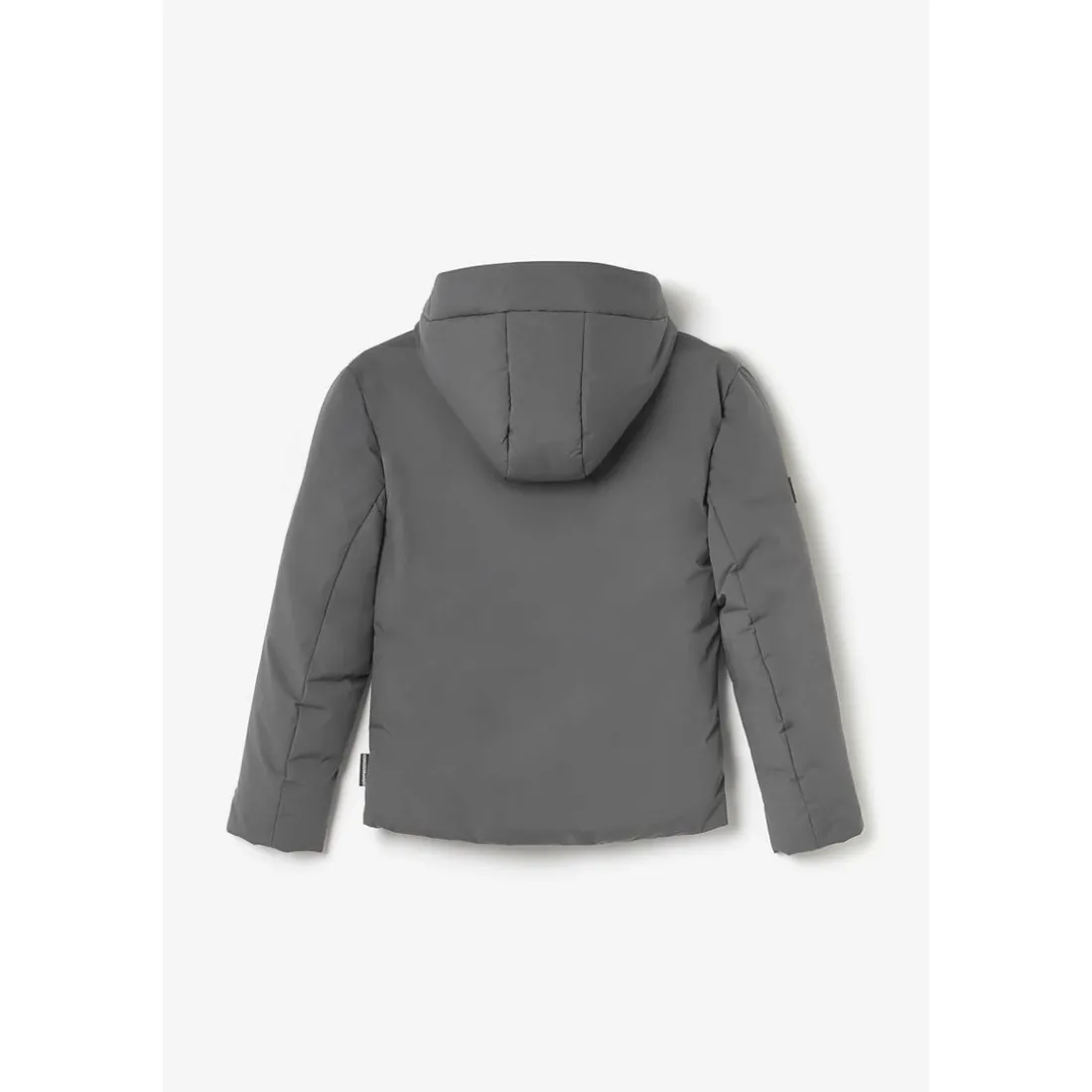 Doudoune garçon, Explorbo anthracite gris en nylon