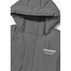 Doudoune garçon, Explorbo anthracite gris en nylon