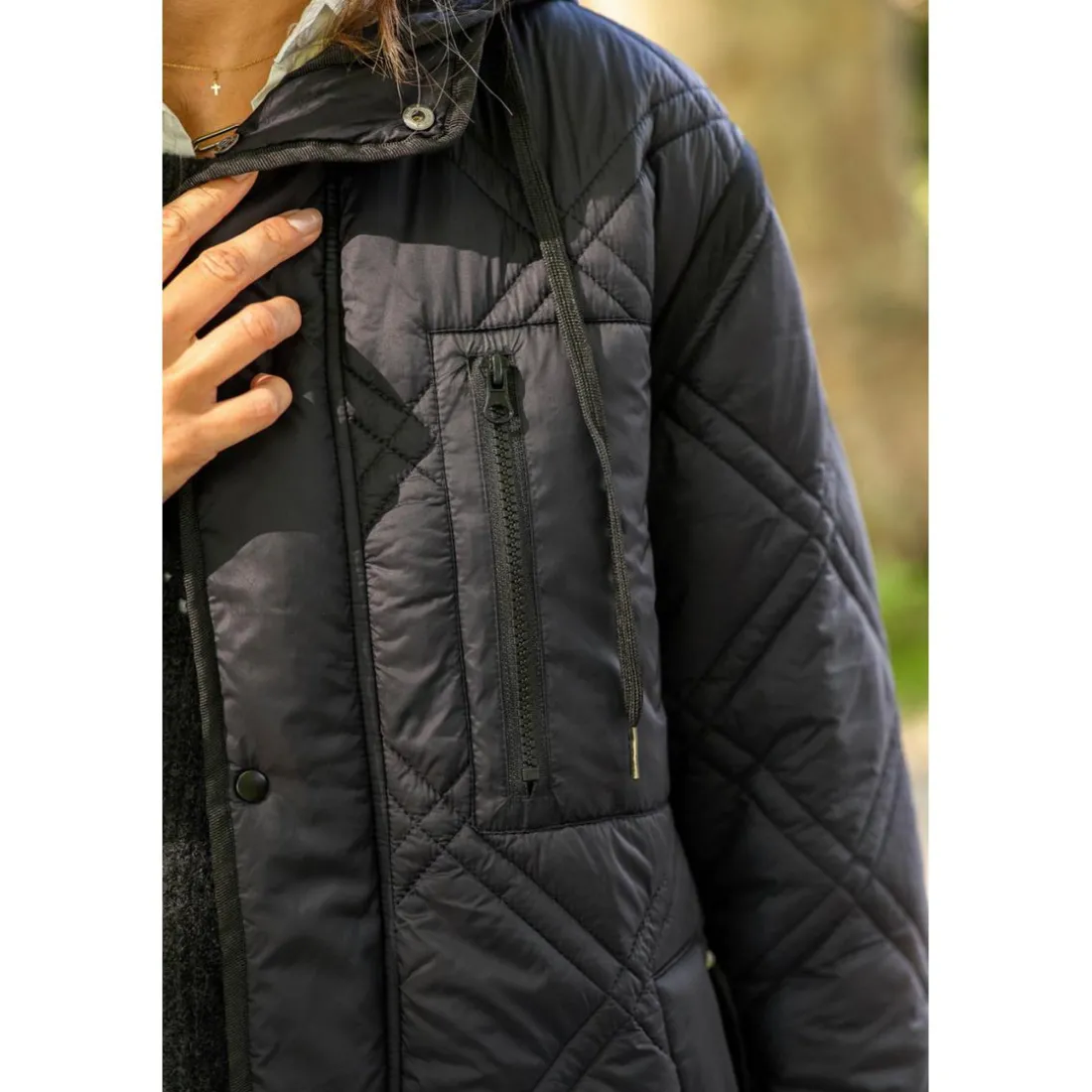 Doudoune Longue MONICAS noir