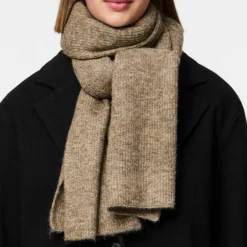 Echarpe oversize Ellen marron Maya