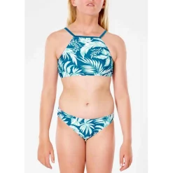 Ensemble 3 pièces de bain fille - Bleu Rip Curl