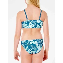 Ensemble 3 pièces de bain fille - Bleu Rip Curl