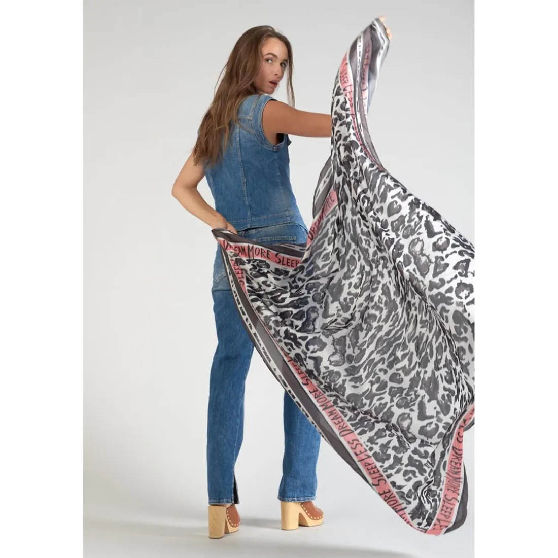 Foulard MARINNA rose