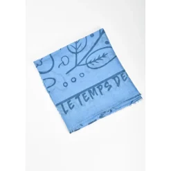 Foulard NAIVE bleu Uma