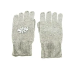 Gants Hello Kitty Gris et strass Taille 8-1/3 by Victoria Couture Gris en laine