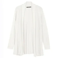 Gilet manches longues femme - Ivoire