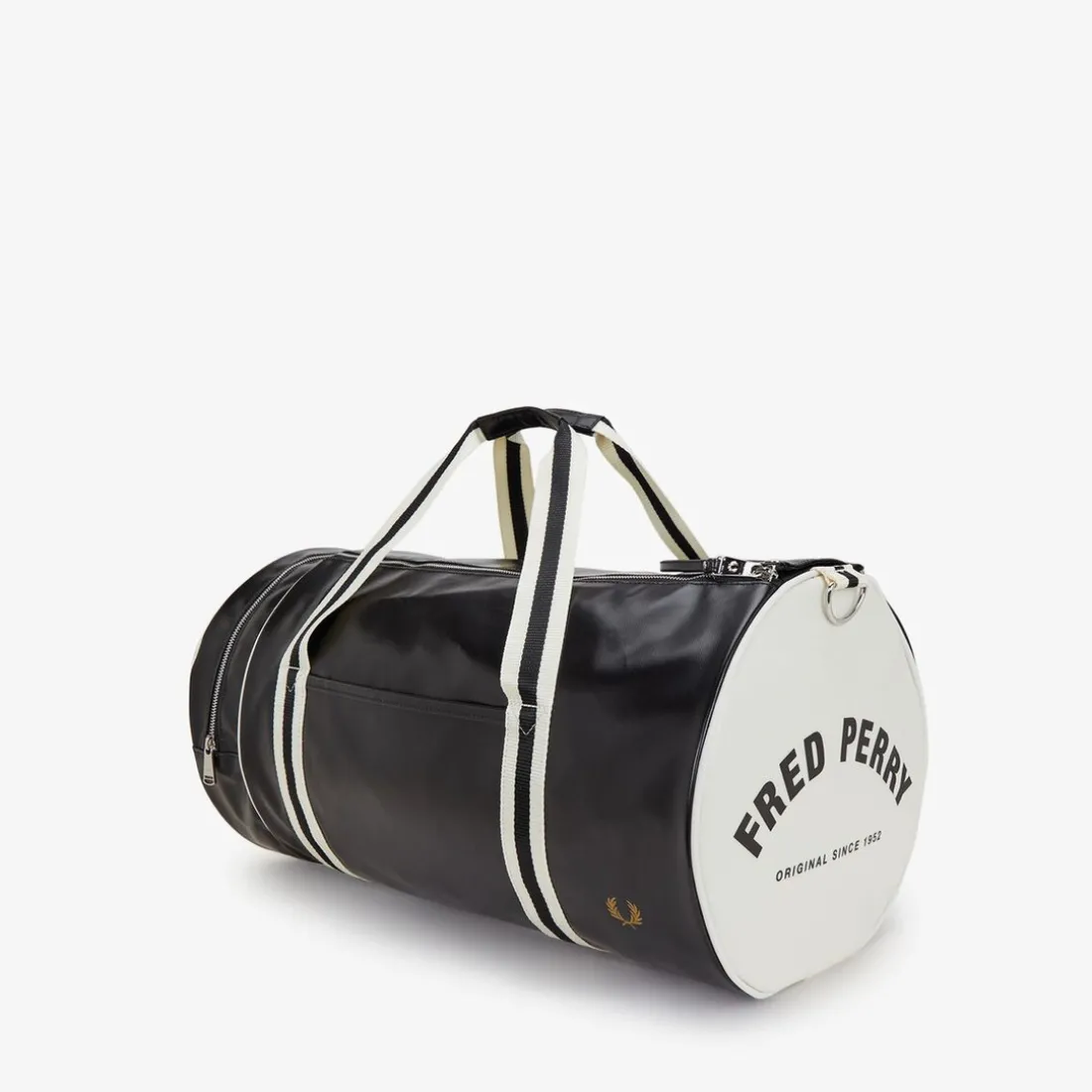 Grand sac de sport classique noir/écru