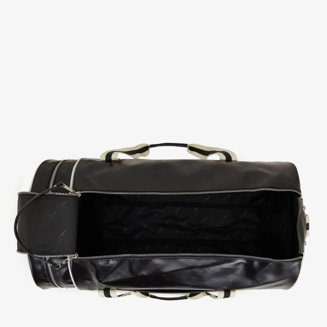 Grand sac de sport classique noir/écru